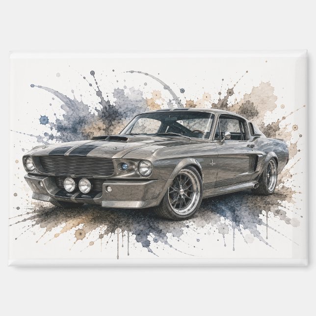 American Muscle Car Magnet (Front)