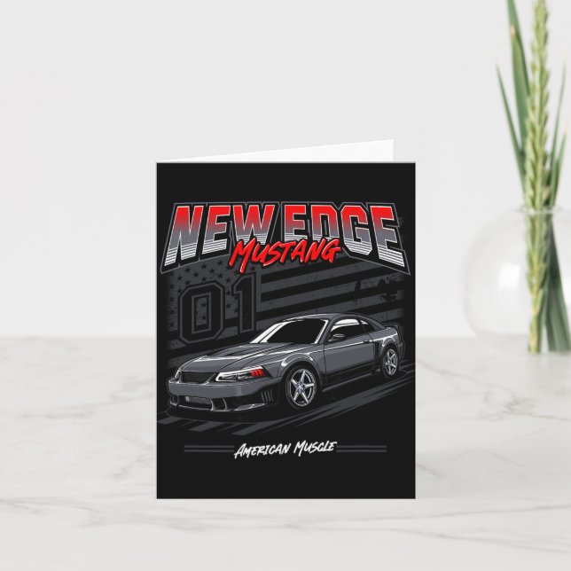 American Muscle Car New Edge Coupe 4.6  Card (Front)