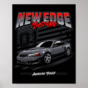 American Muscle Car New Edge Coupe 4.6 Poster