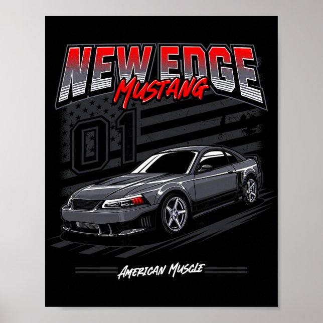 American Muscle Car New Edge Coupe 4.6  Poster (Front)
