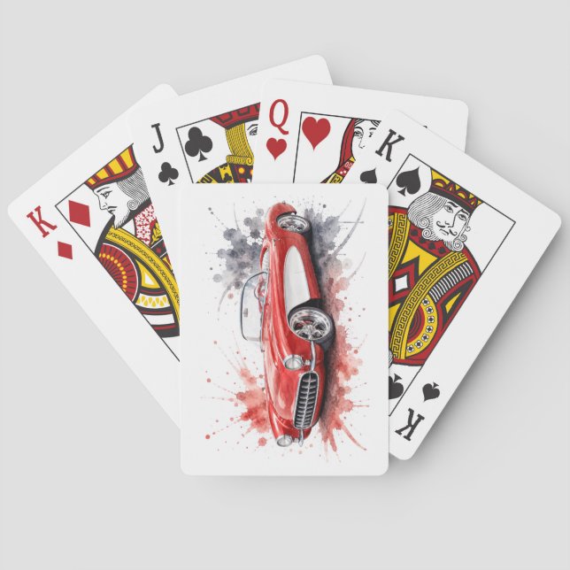 American Muscle Car Playing Cards (Back)
