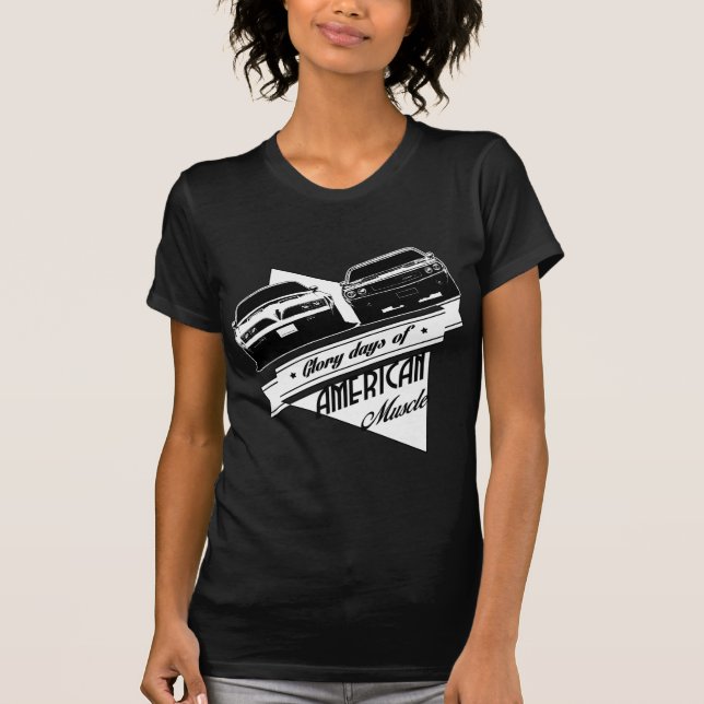 American Muscle Challenger and Trans Am T-Shirt (Front)