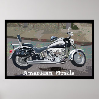 American Muscle Poster