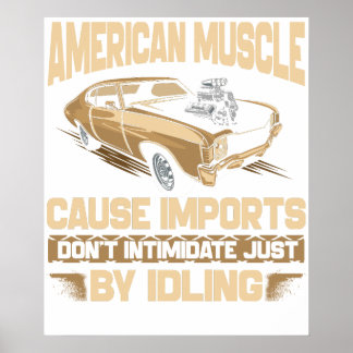 American Muscle Poster