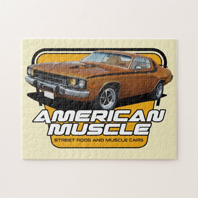 American Muscle Roadrunner Jigsaw Puzzle (Horizontal)