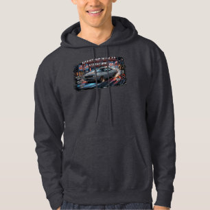 American Muscle Street King Retro Graphic Hoodie
