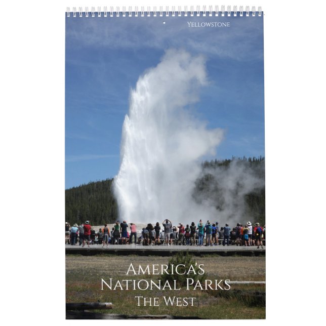 American National Parks The West Calendar (Cover)