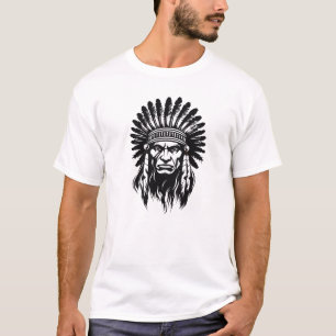 American Native Indian Brave Warrior Inspiration T-Shirt