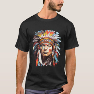 American Native Indian Nature Survivor Freedom  T-Shirt