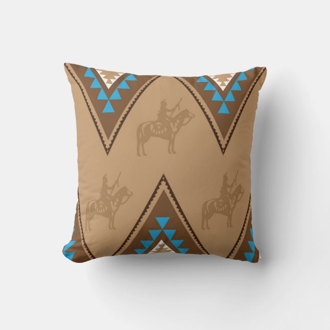 American Native Pattern Cushion (Front)