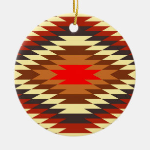 american native traditional ethnic costume motif ceramic ornament