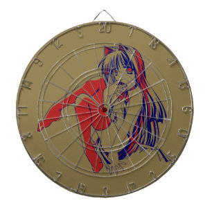 American Neko Catgirl Furry Anime Loli Slave Dartboard