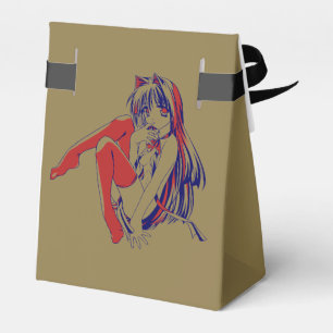 American Neko Catgirl Furry Anime Loli Slave Favour Box