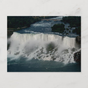 American Niagara Falls: Aerial View from Skylon Postcard