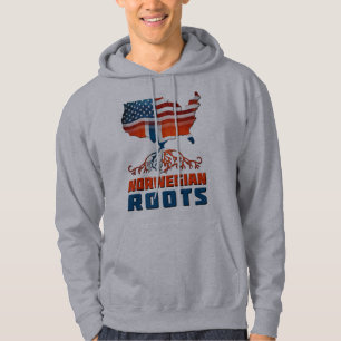 American Norwegian Roots Hoodie