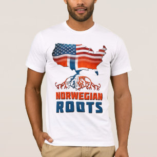 American Norwegian Roots T-Shirt