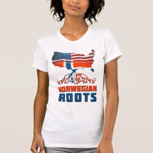 American Norwegian Roots T-Shirt