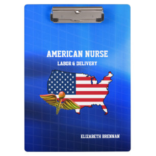 American Nurse   Labour & Delivery Clipboards