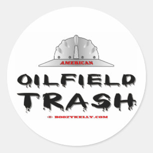 American Oilfield Trash Sticker