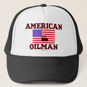 American Oilman,Oil Field Hat,Oil Rig,Oil,Gas, Trucker Hat