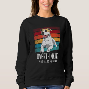 American Old Southern White Bulldog Vintage  16 Sweatshirt
