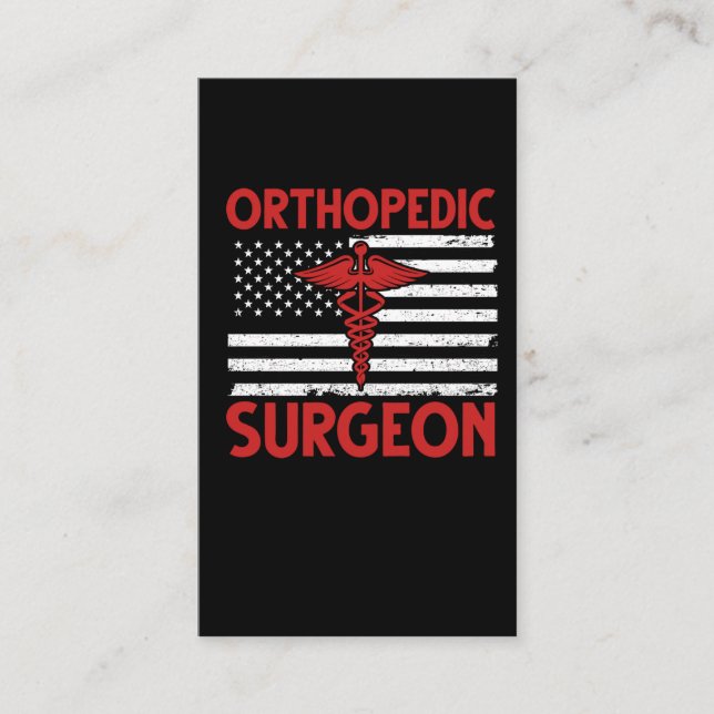 American Orthopaedic Surgeon Business Card (Front)
