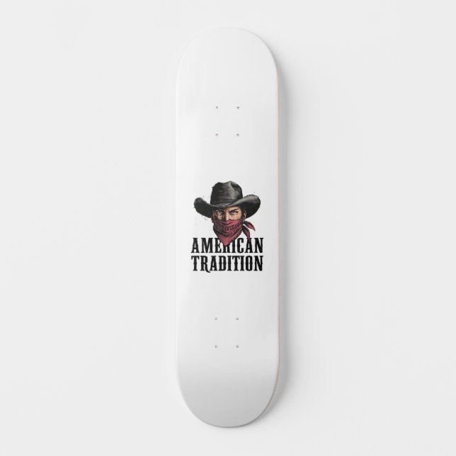 American Outlaw Skateboard (Front)