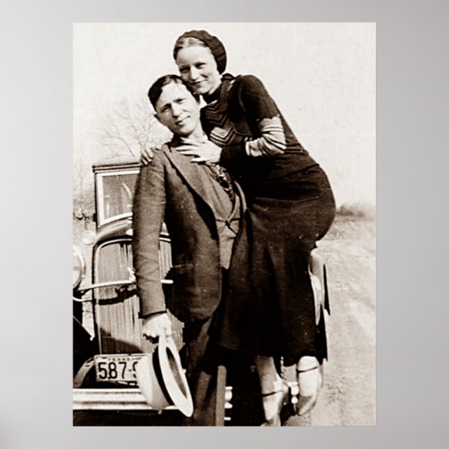 American Outlaws Bonnie & Clyde The Barrow Gang Poster (Front)