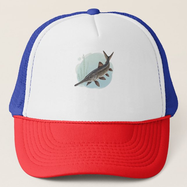 American Paddlefish Trucker Hat (Front)