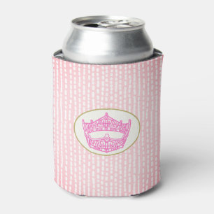 American pageant crown can cosy cooler