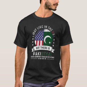American Pakistani Home in US Patriot American Pak T-Shirt