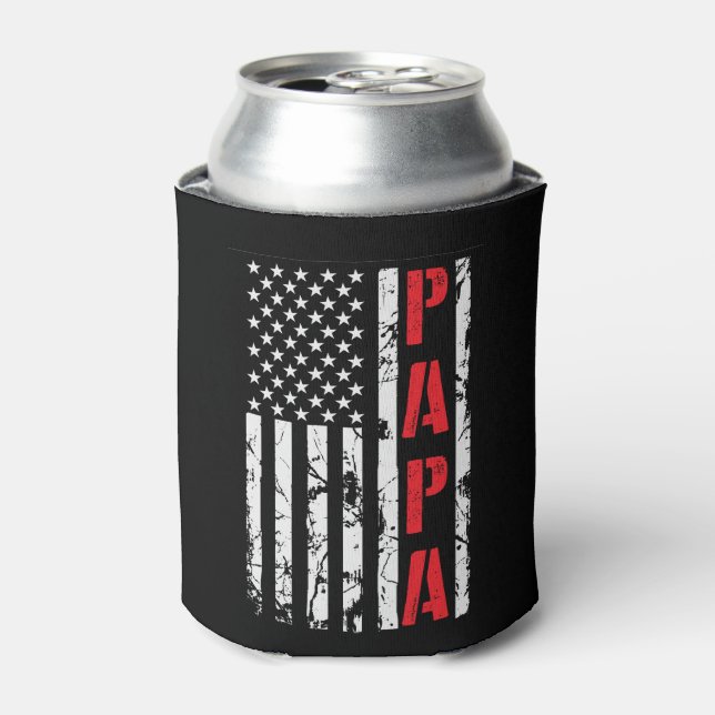 American Papa  Can Cooler (Can Front)