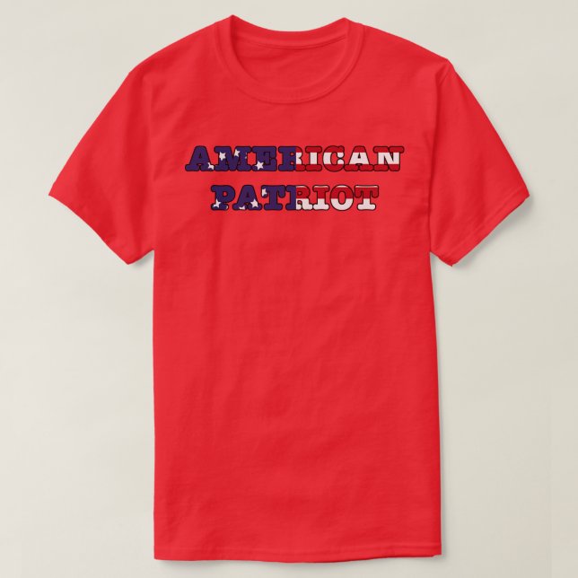 American Patriot (1)  T-Shirt (Design Front)