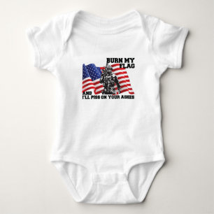 American Patriot Baby Bodysuit