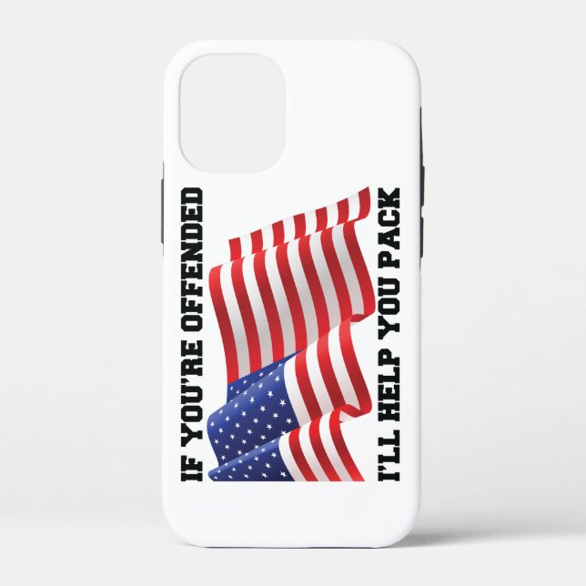 American patriot Case-Mate iPhone case (Back)