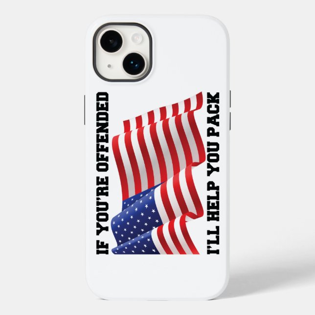 American patriot  Case-Mate iPhone case (Back)