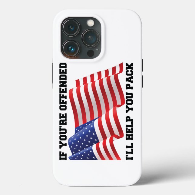 American patriot Case-Mate iPhone case (Back)