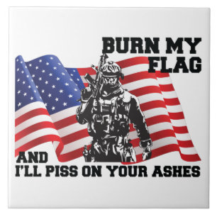 American Patriot Ceramic Tile