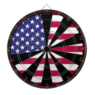 American Patriot Dartboard & Flag USA / darts game