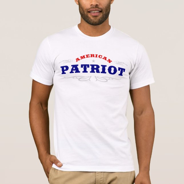 American Patriot Graphic T Shirt (Front)