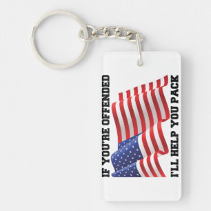 American patriot  key ring