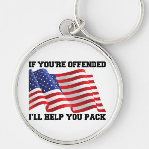 American patriot  key ring