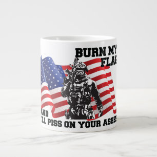 American Patriot  Large Coffee Mug