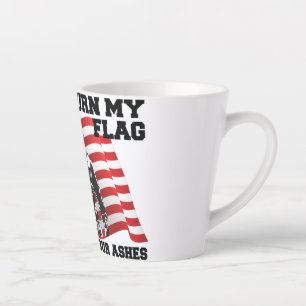 American Patriot  Latte Mug