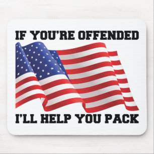 American patriot mouse pad