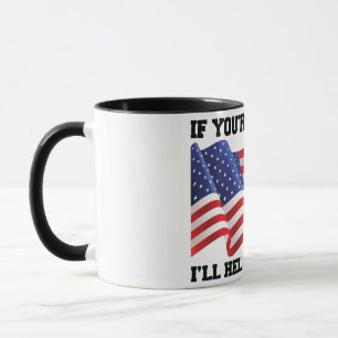 American patriot mug