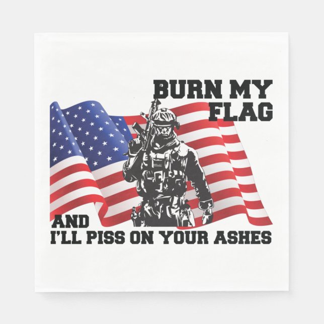 American Patriot  Napkin (Front)