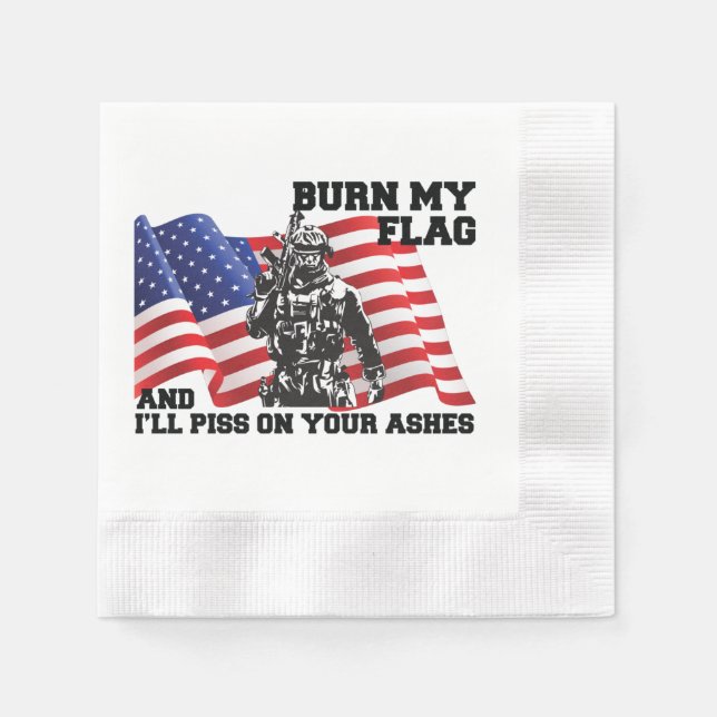 American Patriot  Napkin (Front)