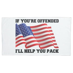 American patriot pillowcase