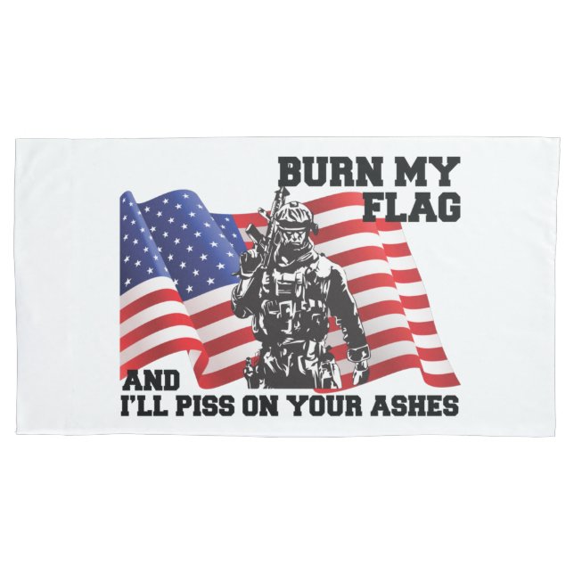 American Patriot Pillowcase (Front-Left)
